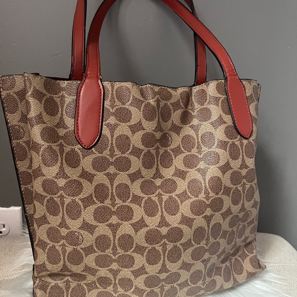 Coach bag and wallet.